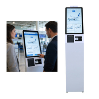 Kiosco de Consulta de Autoservicio Vertical, Máquina Todo en Uno con Pantalla Táctil Capacitiva de 21.5'' con Desarrollo Secundario SDK