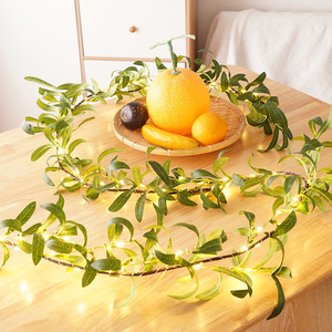 โคมไฟ LED ลายใบมะกอก แสงวอร์มไลท์ อายุการใช้งาน 20000 ชั่วโมง เหมาะสำหรับคริสต์มาส วันขอบคุณพระเจ้า งานปาร์ตี้ ตกแต่งบ้าน - Product Image 2