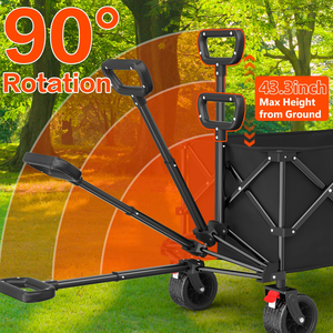 <span class=keywords><strong>Chariot</strong></span> à main pliable <span class=keywords><strong>de</strong></span> qualité supérieure, <span class=keywords><strong>chariot</strong></span> <span class=keywords><strong>de</strong></span> camping pliable, fourgonnette <span class=keywords><strong>de</strong></span> camping avec système <span class=keywords><strong>de</strong></span> freinage pour les voyages en plein air - Product Image 5