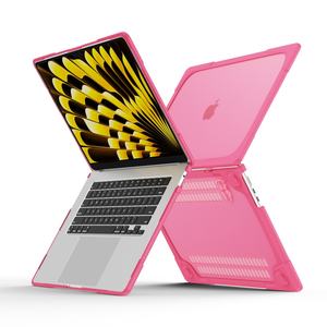 ขาตั้งเคส TPU PC พร้อมฝาปิดพลาสติกแข็งสำหรับ <span class=keywords><strong>MacBook</strong></span> 2022 2023 M2ชิป <span class=keywords><strong>M1</strong></span> Pro <span class=keywords><strong>Air</strong></span> <span class=keywords><strong>13</strong></span> 14 15 16นิ้วเคสแล็ปท็อป - Product Image 5