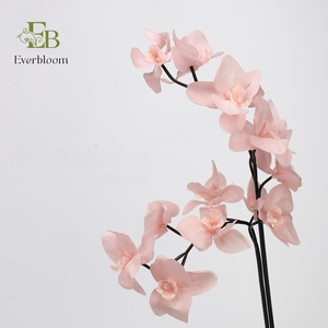 Orchidea Artificiale di Lusso Personalizzata a 7 Teste, Effetto Realistico, Phalaenopsis Rosa Blu Viola - Product Image 6