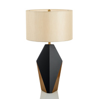 Lampe de bureau LED de luxe, décoration nordique, lampe de chevet moderne, forme géométrique, polygone, hôtel, Table d'étude, lampe de lecture