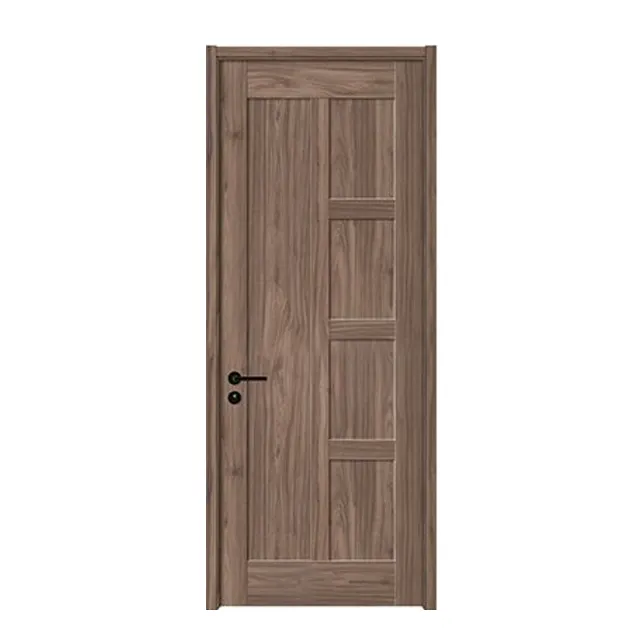 Magellan Modern New Design Solid Wooden Door Interior Position Made In China