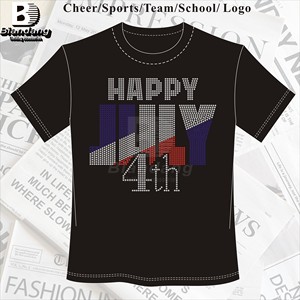 แผ่นรีดพลอยเทียมด้วยความร้อนดีไซน์แบบลอกลายแผ่นโลโก้ตามสั่งแผ่นพลอยเทียมร้อนสำหรับงานปาร์ตี้เชียร์ลีดเดอร์ - Product Image 1