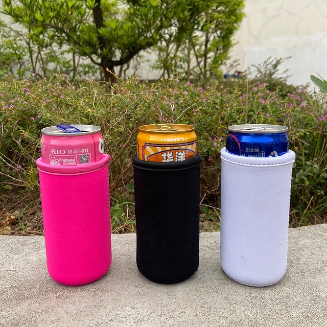 Wholesale Koozy Design Blank Slim Can Koozy Custom logo Coozy Neoprene for Sublimation Can Beer Can Cooler 12oz Insulated Soft