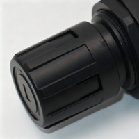 Vanne de régulation pneumatique 3/8 " AR3000-03 en alliage d'aluminium avec support et manomètre
