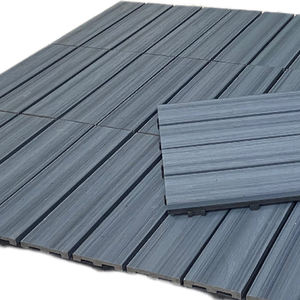 Revêtement de sol en bois et plastique, 300Mm X 300Mm, 1 pièce, bon marché, Wpc, imperméable, pont Composite, pour <span class=keywords><strong>extérieur</strong></span> - Product Image 6