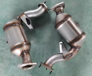 Autoparts egzoz borusu toptan Euro1 Euro4 seramik katalitik konvertör için 2010-2016 Audi S4 3.0L V6 TSFI - Product Image 4