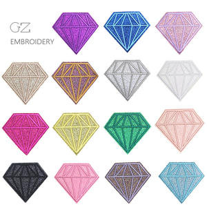 แพทช์ปักลายหน้ายิ้ม โพลีเอสเตอร์ สีตามสั่ง สำหรับตกแต่งเสื้อผ้า กางเกงยีนส์ หมวก - Product Image 3