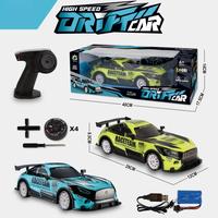 Voiture de drift RC HTL 2.4G à l'échelle 1:14 avec contrôle des lumières et réglage de la vitesse, jouet de course télécommandé haute vitesse pour enfants et adultes