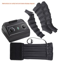 Bottes de compression OEM Machine de circulation sanguine Système de récupération des jambes Soulagement des douleurs musculaires Douleur Air Pied Bottes de massage des jambes