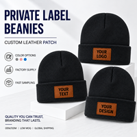 Bonnet tricoté OEM personnalisé avec patch par sublimation, taille unique, unisexe, couvre-chef d'hiver, commande en gros, fournisseur d'usine en Chine, vente en gros