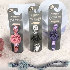 Collar de Lujo para Mascotas con Flor de Camelia, Ajustable y Decorativo para Cachorros y Gatos - Product Image 5