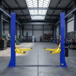 Elevador de Dos Postes para Autos con Certificación CE, Elevador Hidráulico para Mantenimiento de Chasis de Autos, el Más Vendido - Product Image 1