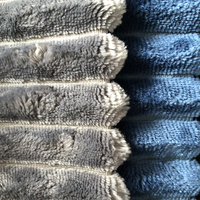 Ventes chaudes Tissu en velours côtelé 100% polyester, tricoté en chaîne, respirant, ignifuge, rayé, uni, peluche, textile de maison, canapé