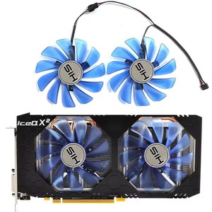 4PIN คูลเลอร์ GPU 580 DC 12V 0.45A 95มม. สำหรับ <span class=keywords><strong>RX580</strong></span>ของเขา QX2น้ำแข็ง580 <span class=keywords><strong>OC</strong></span> 4GB/เทอร์โบ<span class=keywords><strong>8GB</strong></span> กราฟิกการ์ดระบายความร้อน - Product Image 1