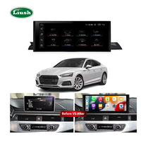 Mejor precio sistema Linux coche Radio 10,25 pulgadas pantalla Actualización coche GPS sistema con Carplay inalámbrico para Audi S5/A4L/A5 B9 2017-2020