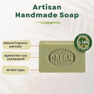 Jabón en Barra <span class=keywords><strong>Dalan</strong></span> Antiguo |   Jabón Vegano Orgánico Natural de Aceite de Oliva |   Hecho a Mano |   170gr Cada una (Paquete de 3) - Product Image 4