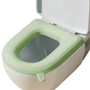 Harga pabrik penutup tempat duduk Toilet sanitasi portabel bantal Tempat duduk Toilet tidak sekali pakai dapat dicuci tempat duduk Toilet