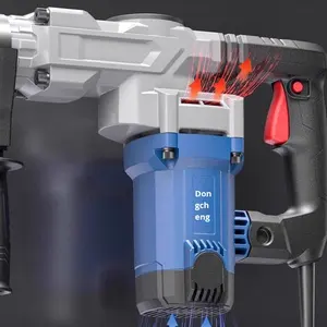 Martillo Perforador Eléctrico Industrial de Alta Calidad, 220V, Alta Potencia, Larga Duración, para Demolición de Pisos de Concreto - Product Image 4