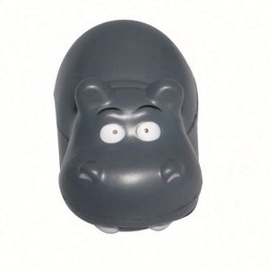 Custom Logo Promotional <b>Gifts</b> PU Foam Hippo Shape Stress Ball Hippo Anti Stress Ball Reliever Toy for Kids - Product Image 4
