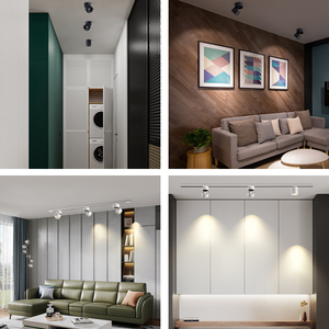 Ecolux hiện đại 10W dẫn xuống ánh sáng cao lumen dẫn chip Nhôm Cơ thể nhiều chế độ cài đặt cho nhiều cảnh làm việc - Product Image 6