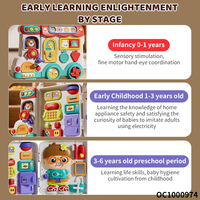 Carnet électronique pour enfants, matériel d'apprentissage de l'alphabet, jouets éducatifs personnalisés pour l'éducation précoce