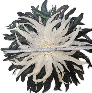 Commercio all'ingrosso moderno specchio interno nordico Boho africano muro di arte piuma Juju cappello decorazione della <span class=keywords><strong>parete</strong></span> per la decorazione della casa di natale <span class=keywords><strong>soggiorno</strong></span> - Product Image 5