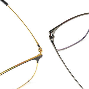 Monturas de Gafas Rectangulares de Titanio Danyang 85902, Ligeras, Montura Completa, Lentes de Resina para Hombre, Estilo Casual - Product Image 3