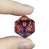 7 dés polyédriques de couleurs mélangées pour jeux de table, divertissement TRPG, jeux de société