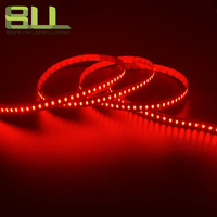 Nouvelle conception SMD 2835 126LED rouge couleur unique 24v bande led flexible pour la décoration de lumière de paysage