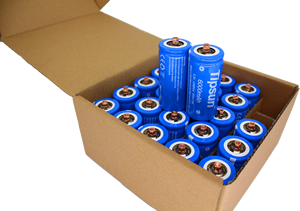 خلية بطارية <span class=keywords><strong>Lifepo4</strong></span> من Tipsun موديل 32700 بجهد 3.2 فولت وسعة 6000mAh 6500mAh ذات عمود قطبي من أيون الليثيوم القابلة لإعادة الشحن - Product Image 4