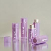 Tube d'emballage vide en plastique pour blush, tube rond pour correcteur, conteneur cosmétique multicolore pour blush crème et bronzer