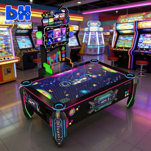 Table de hockey à air multi-balles Baihui Animation Factory de haute qualité pour 2 joueurs, jeu d'arcade pour centre de divertissement - Product Image 4