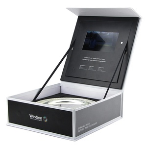 Nhà Máy Trung Quốc <span class=keywords><strong>Video</strong></span> <span class=keywords><strong>Box</strong></span> 7 Inch <span class=keywords><strong>Video</strong></span> Brochure <span class=keywords><strong>Box</strong></span> Với Pin Lithium - Product Image 1