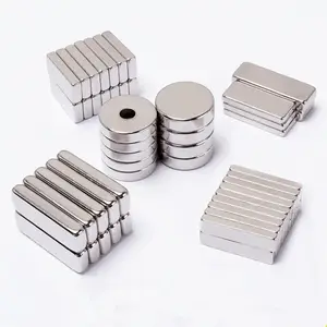 Hochfester runder Magnet NdFeB-Material +-0,05 Toleranz axiales Magnetfeld