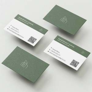 Cartes de visite minimalistes personnalisées, design simple, carte de visite personnalisée pour les entrepreneurs de petites entreprises - Product Image 3