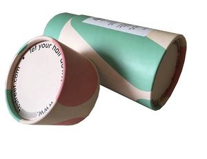 Caja de embalaje de tubo de papel con impresión personalizada de Aceite de Pelo marroquí, cajas de embalaje de aceite esencial para el cuidado de la piel - Product Image 3