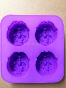 Khuôn Bánh Silicon 6 Khoang Khuôn Xà Phòng Hình Chữ Nhật 8*5.5*2.5Cm Khoảng 100Ml - Product Image 5