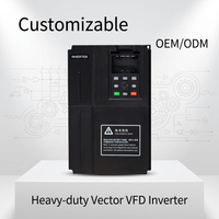 Variateur de fréquence vectoriel robuste série HL750, triphasé 380V 0,75-2,2KW, pour la régulation de la vitesse des pompes, ventilateurs et moteurs, certifié CE, fourni directement par l'usine