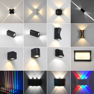 ไฟติดผนัง LED RGB ไล่เฉดสี ขึ้นลงได้ กันน้ำ IP65 ตัวเรือนอะลูมิเนียม แสงสีสันสดใส สำหรับตกแต่งบ้านและบาร์ - Product Image 6