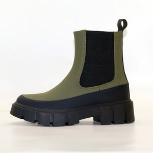 Botines <span class=keywords><strong>Chelsea</strong></span> de calidad superior cómodos a la moda con lados elásticos, aptos para Otoño/Invierno para mujer - Product Image 4