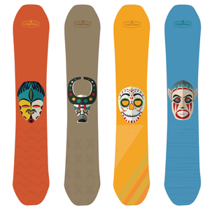 Tavola da Snowboard Snowboard Snowboard in fibra di carbonio colori per bambini Camber in legno di pioppo + fibra di vetro + ABS inverno Sport all'aria aperta 120 - Product Image 6