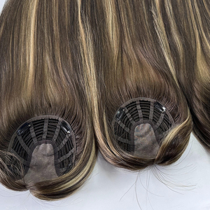 Fabriqué à partir de cheveux humains Remy 100% naturels avec cuticules intactes et alignées, les toupets se fondent parfaitement avec les cheveux naturels existants. - Product Image 6
