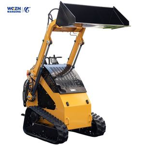WGZN GRATIS VERZENDING Mini Skid Steer Loader met Kubota Motor Hoge Hydraulische Debiet Krachtige Rupslader Prijs - Product Image 1