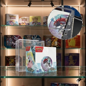 Caja Acrílica Moderna Extraíble con 3 Imanes en Cada Lado, Caja de Exhibición Acrílica Compatible con Etb Booster Box <span class=keywords><strong>R</strong></span> Beam - Product Image 2