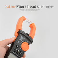 Clamp Meter Multimeter AD200 Laris Manis, 6000 Counts, Digital, dengan Konektor Tegangan Non-Kontak (NCV)