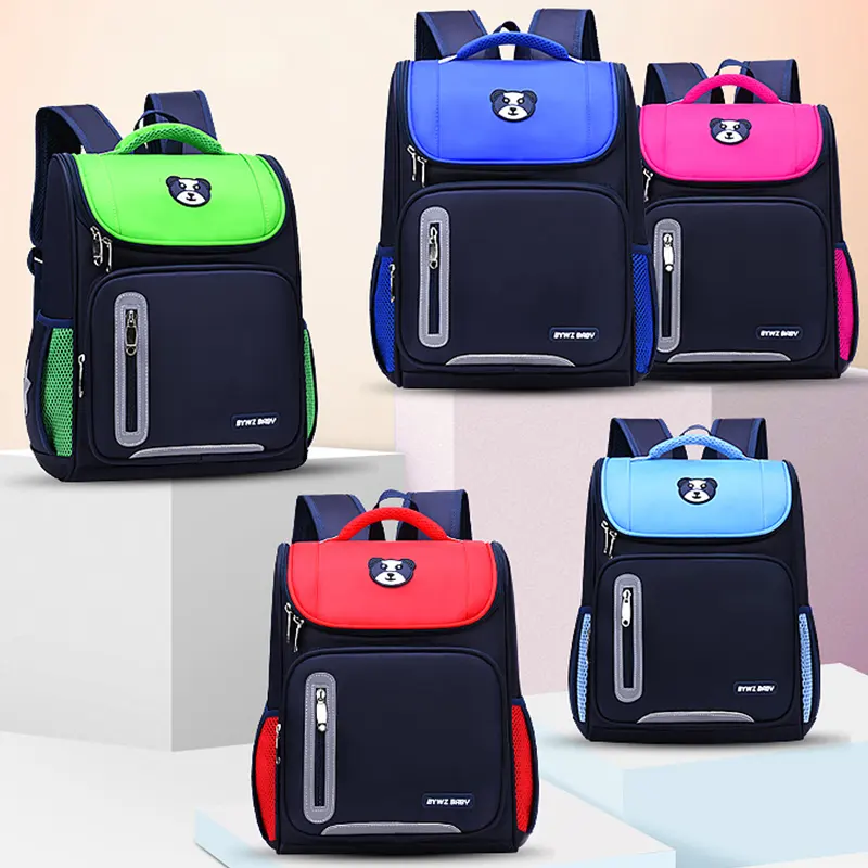 Thiết kế mới cô gái Logo phụ nữ sinh viên phim hoạt hình không thấm nước tùy chỉnh bookbags cuốn sách trẻ em schoolbag Ba lô trẻ em túi trường Túi