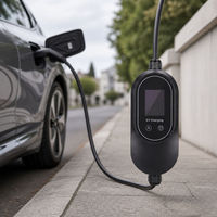 Chargeur EV portable de type 2, station de charge AC 3,5 kW, unité d'alimentation EV portable pour la maison, le bureau et les voyages