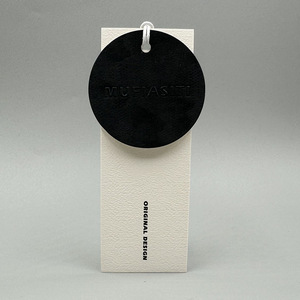 Runhong Round Hang Tag Coated <b>Paper</b> Fashion Accessories Indoor Use Modern Design - Product Image 4
